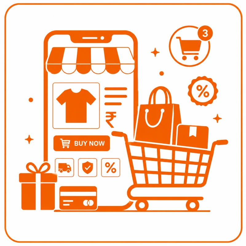 
											E-Shopping
